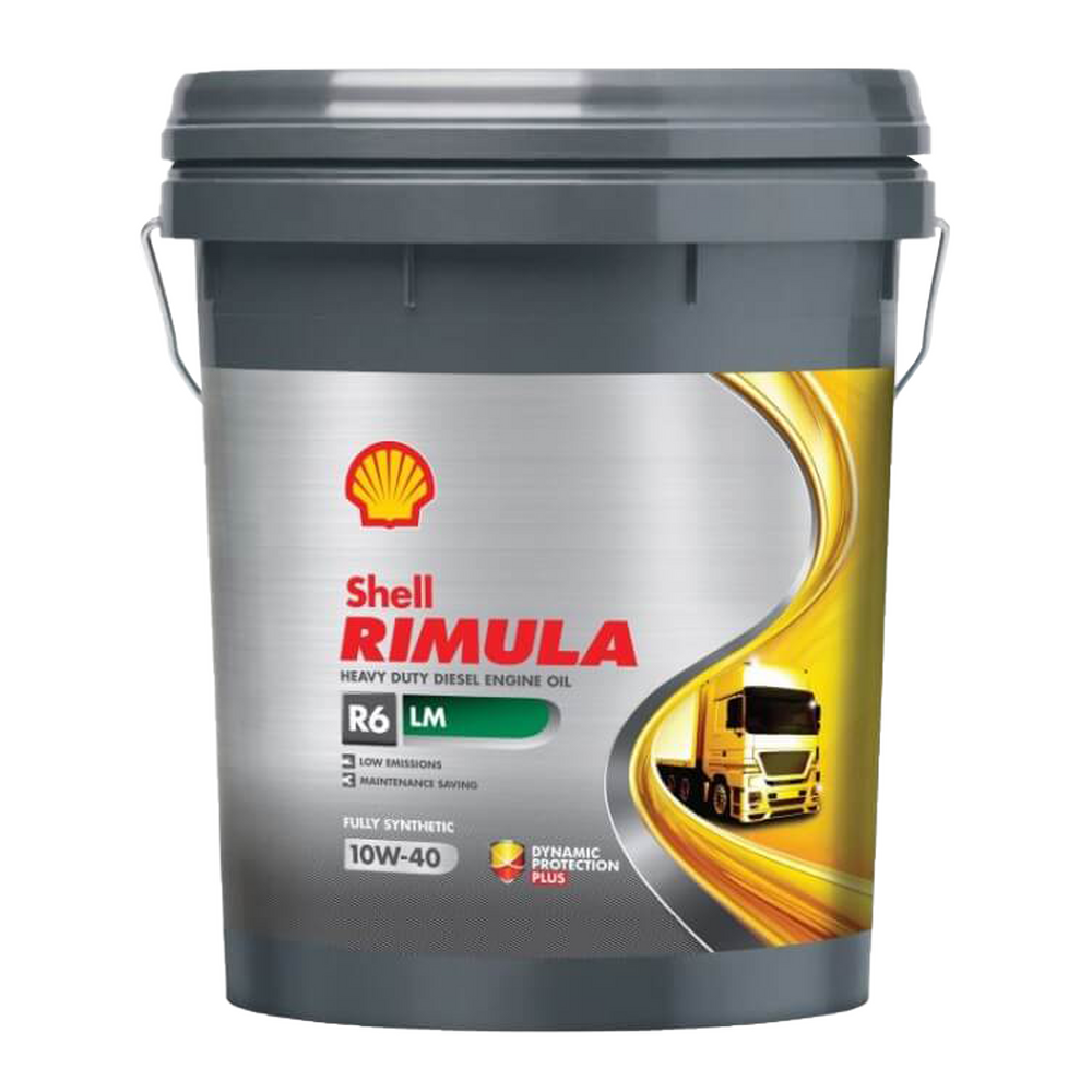 Shell Rimula R6 LM 10W-40 - 20L | 5 gallon - Quality Bearings Online