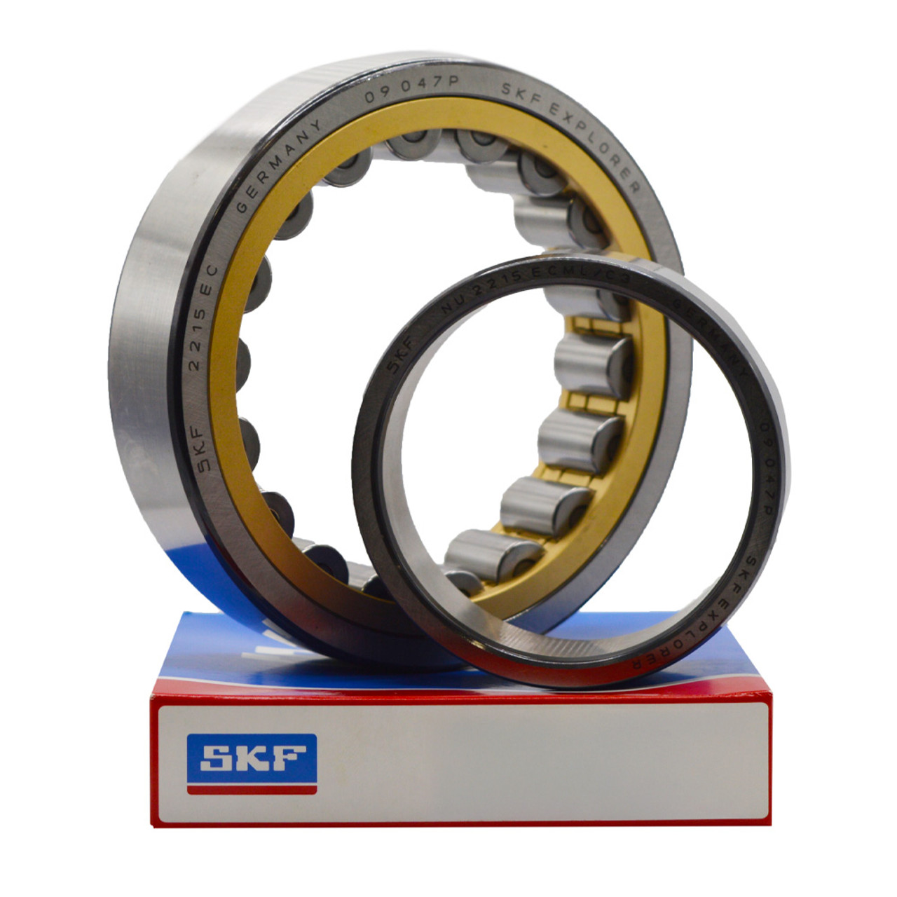 ＳＫＦ　単列円筒ころ軸受　ＮＵ型　内径１２０ｍｍＸ外径２１５ｍｍＸ幅５８ｍｍ SKF 単列円筒ころ軸受 NU型 内径120mmX外径215mmX幅58mm （ 390-