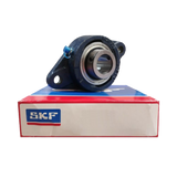 FYTB20WF - SKF Flanged Y-Bearing Unit - Oval Flange - 20 Bore