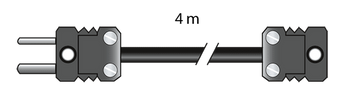 TMDT2-37/4M - SKF 4m Extension cable for k-type temp. Probe