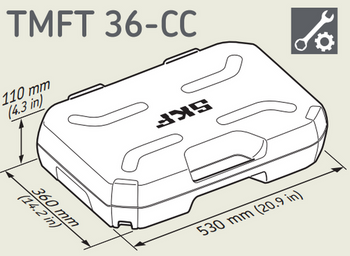 TMFT36-CC - SKF Case for TMFT 66 Fitting Tool Kit