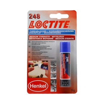 Packaged Loctite 248 - 9g - Medium Strength
