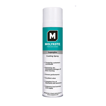 Molykote Supergliss - 400ml - Coating Spray (Aerosol)