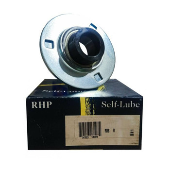 SLFE35EC - RHP Pressed Steel Flange Bearing Unit - 35mm Shaft Diameter