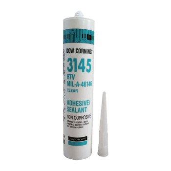 Dow Corning 3145 RTV Mil-A-46146 Adhesive Sealant Clear - 310ml Dow Corning 3145 RTV Mil-A-46146 Adhesive Sealant Clear - 310ml