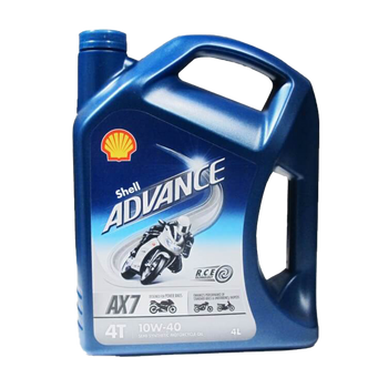 Shell Advance 4T AX7 10W-40 - 4 x 4L