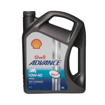 Shell Advance 4T Ultra 10W-40 - 4 x 4L
