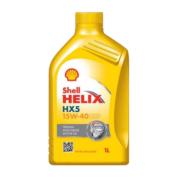Shell Helix HX5 Diesel 15W-40 - 12 x 1L