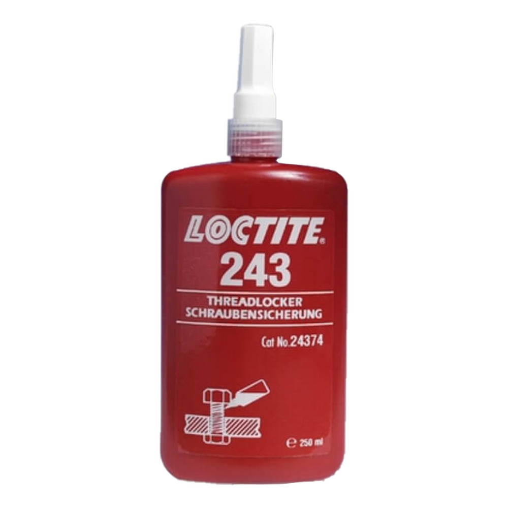 Loctite 243 - 250ml - Medium Strength Oil Tolerant