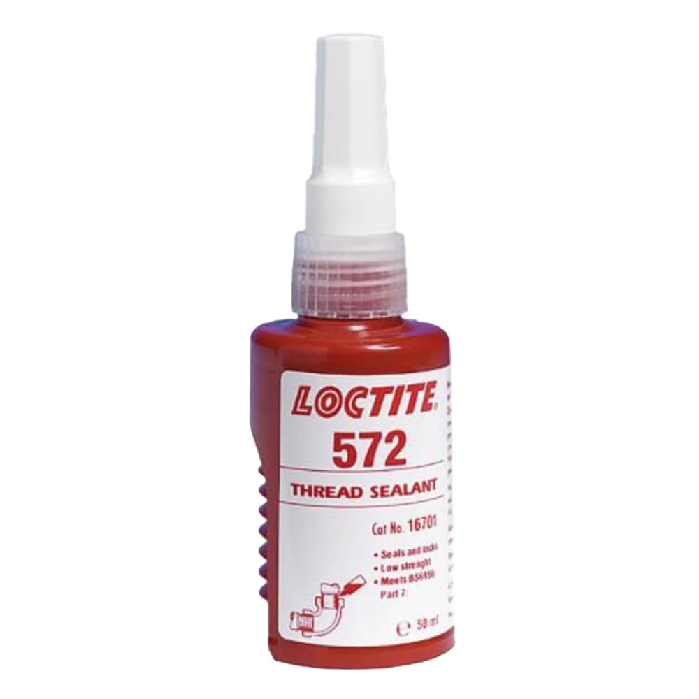 Loctite 572 - 50ml - Low Strength Slow Cure Pipe Seal