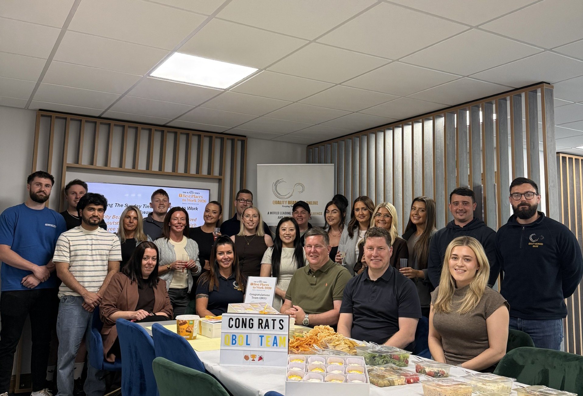 We Are Proud To Be Named in The Sunday Times Best Place to Work 2026