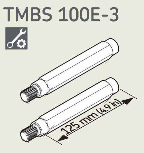 TMBS100E-3 - SKF 125mm Extension Rod for TMBS100E/150E