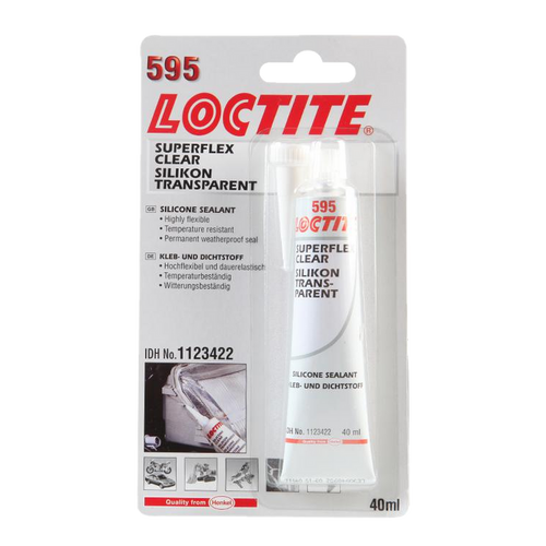 Loctite 595W - 80g - Silicone White