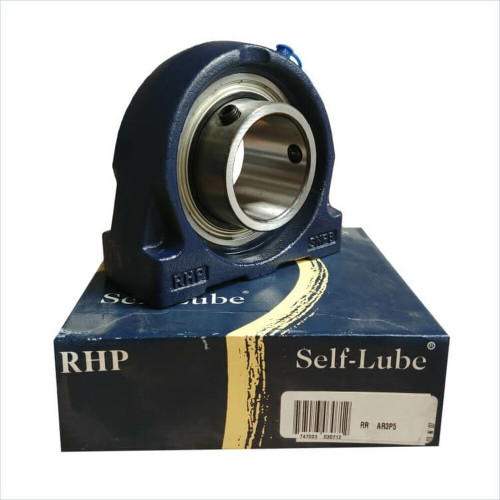 SNP7/8 - RHP Short Base Cast Iron Pillow Block - 7/8 Inch Diameter