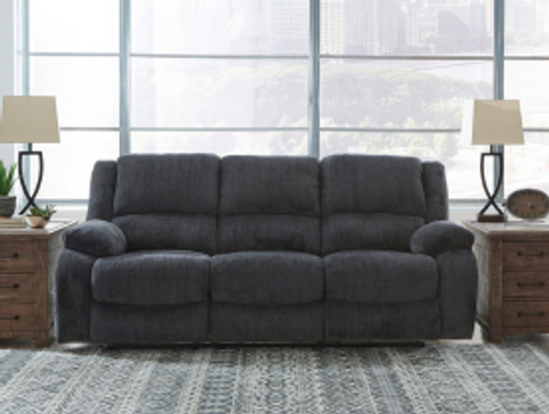  Draycoll Manual Reclining Sofa (Slate)