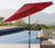 10' Sunbrella Umbrella - Red