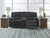 Draycoll DBL Rec Loveseat w/Console - Slate