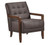 Crafton accent chair - top grain leather