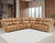 COMING SOON: Gatlin 6pc Top grain leather Sectional