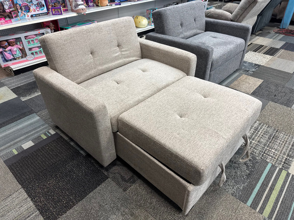 Oversized Twin Sleeper Popup - TAN