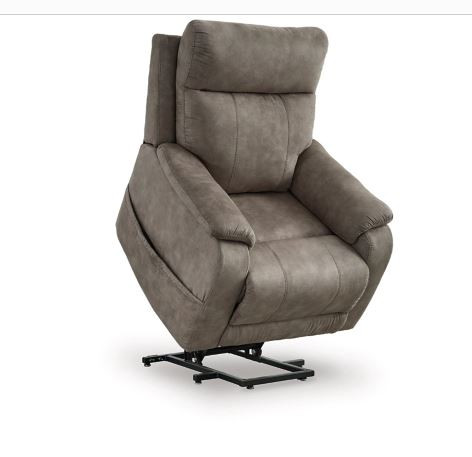 COMING SOON: Crestmeade Power Lift Recliner - Fossil