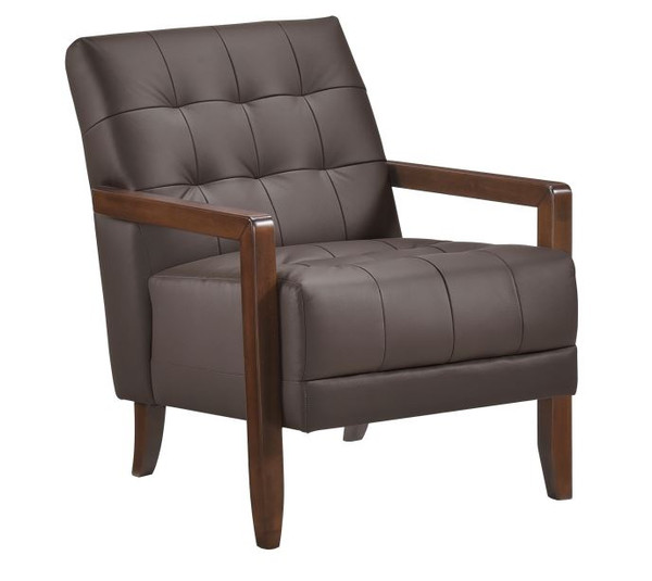 Crafton accent chair - top grain leather