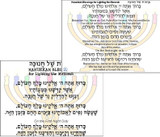 Hanukkah Brachot Card