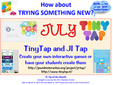 TC (Teacher Center) Tip of the Month - JULY - TinyTap and JI Tap