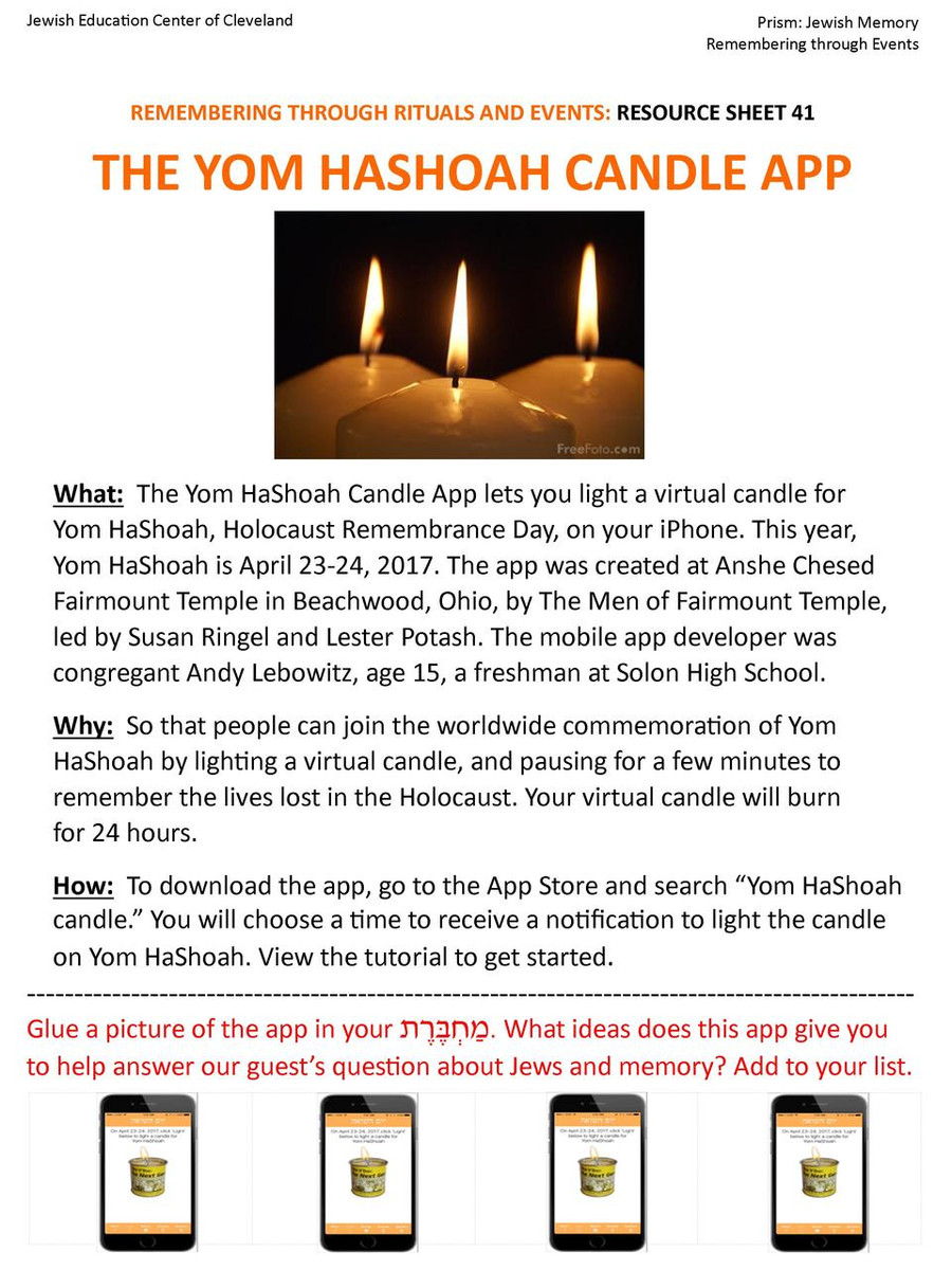 The Prism Project  (Jewish Memory) Poster Set