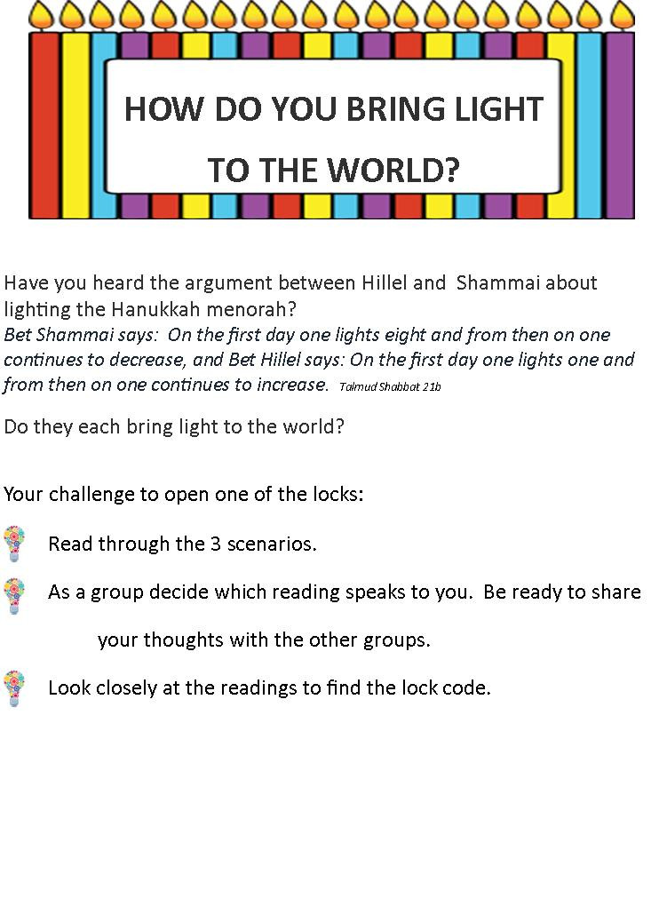 BreakoutEDU-TIKKUN OLAM