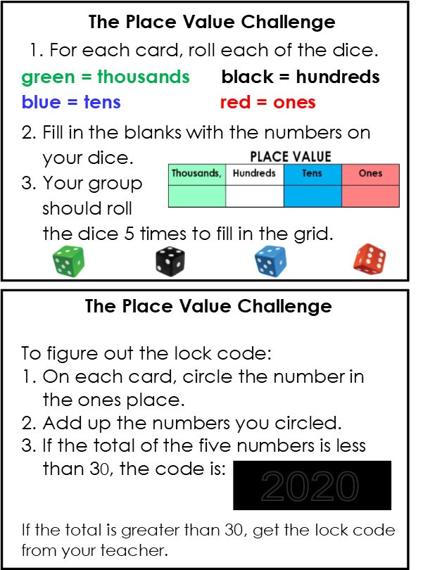 BreakoutEDU-General Studies - 100 Days of School