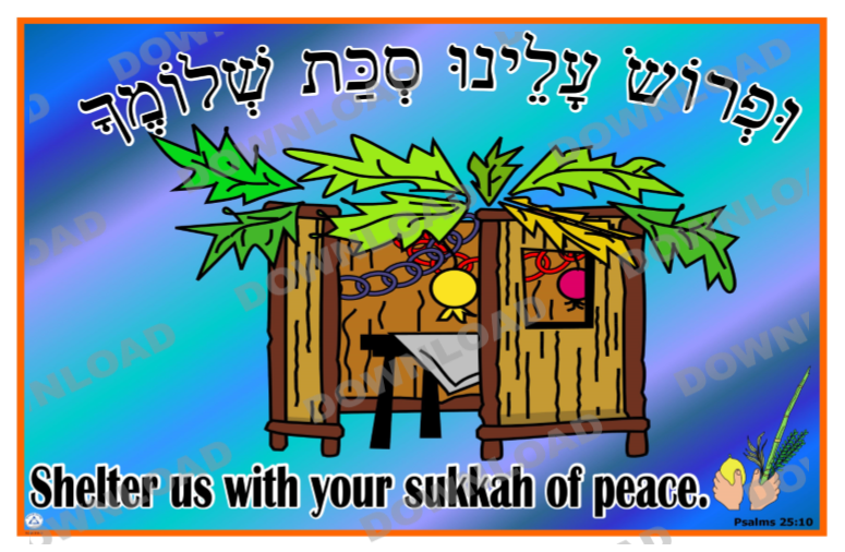 Sukkot Poster set