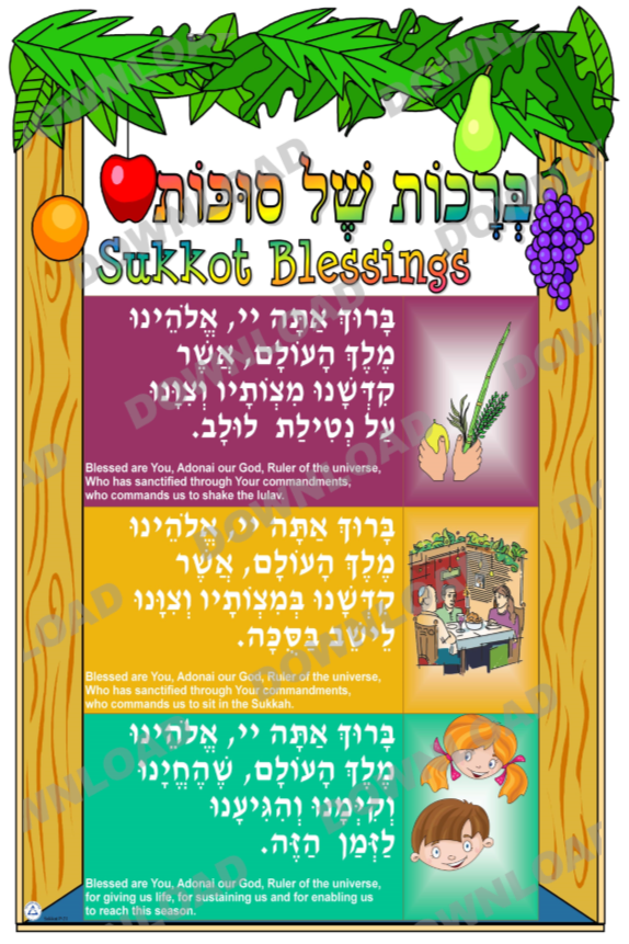 Sukkot Poster set