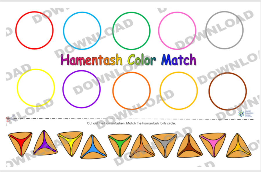 Hamantash Color Match (a downloadable item)