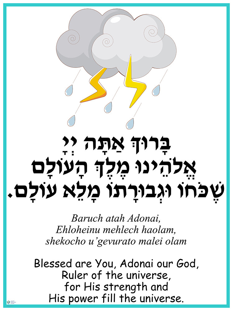 Thunder Blessing Poster