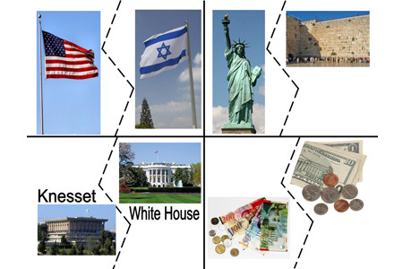 We Love America & Israel Puzzles