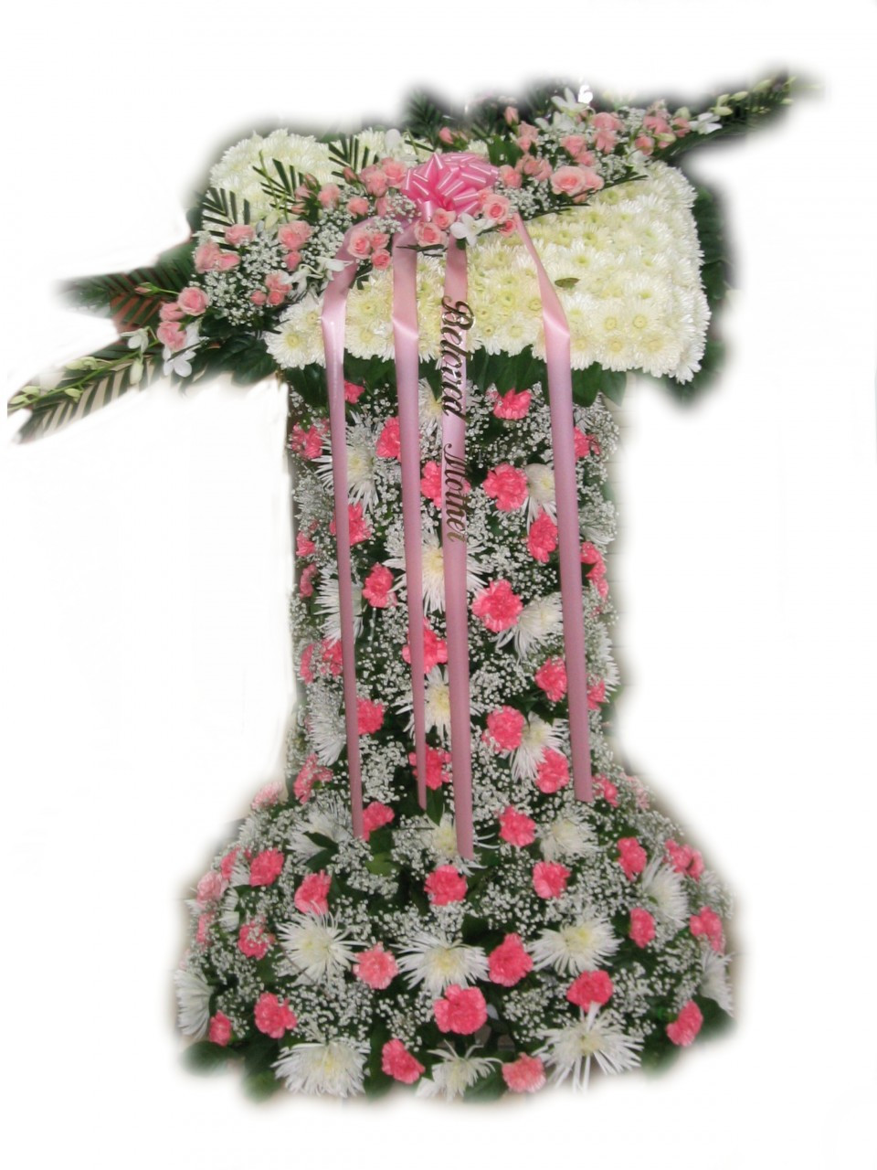 bible funeral flower