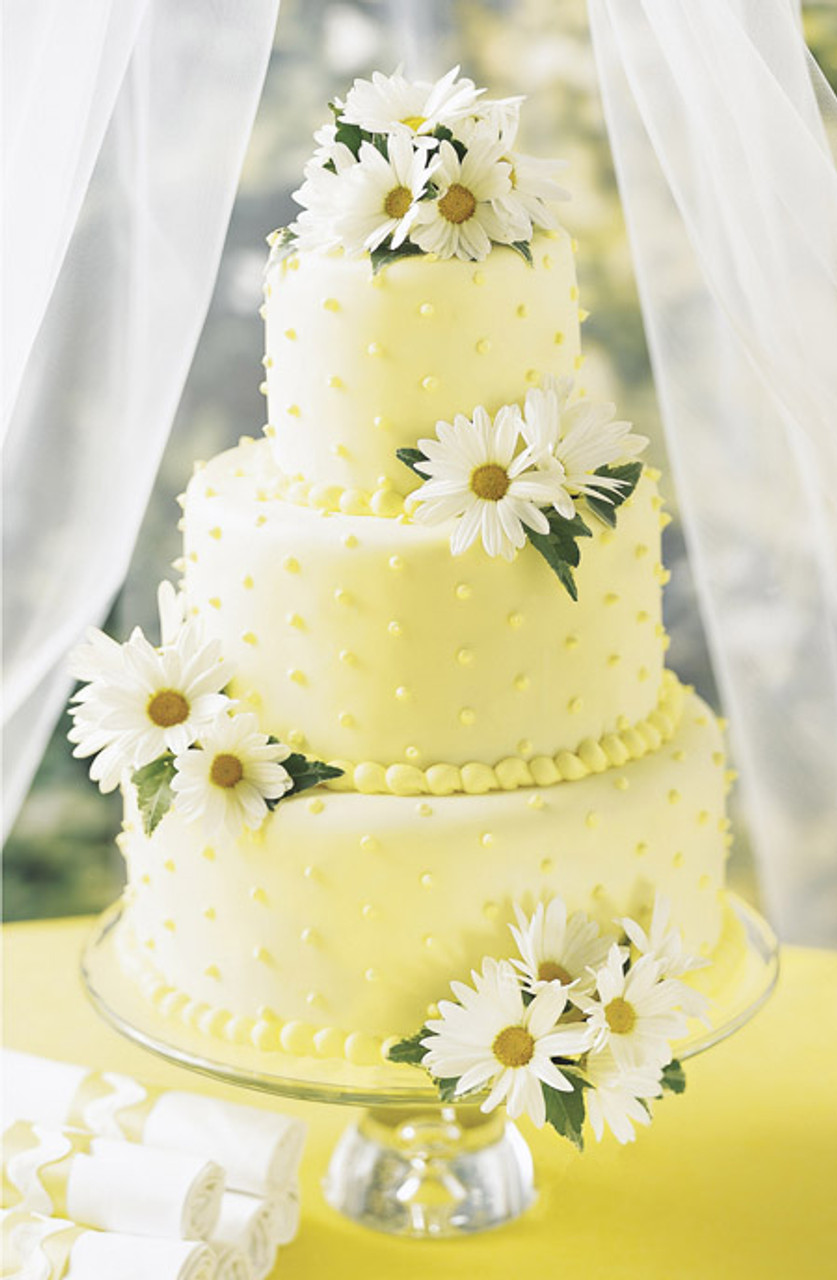 Chocolate Layer Daisy Cake - Mother's Day Edition