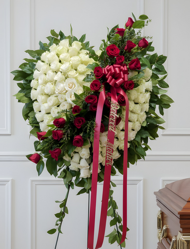 White Rose Heart
