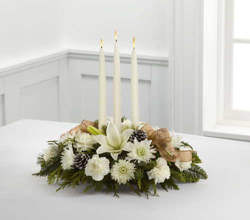 Glowing Elegance Centerpiece