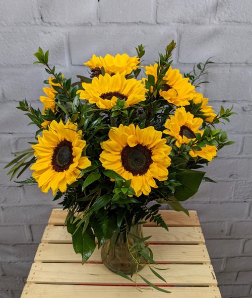 Simple Sunflower Bouquet