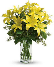 Golden Lily Bouquet