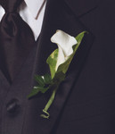 Calla Lily Promise Boutonniere