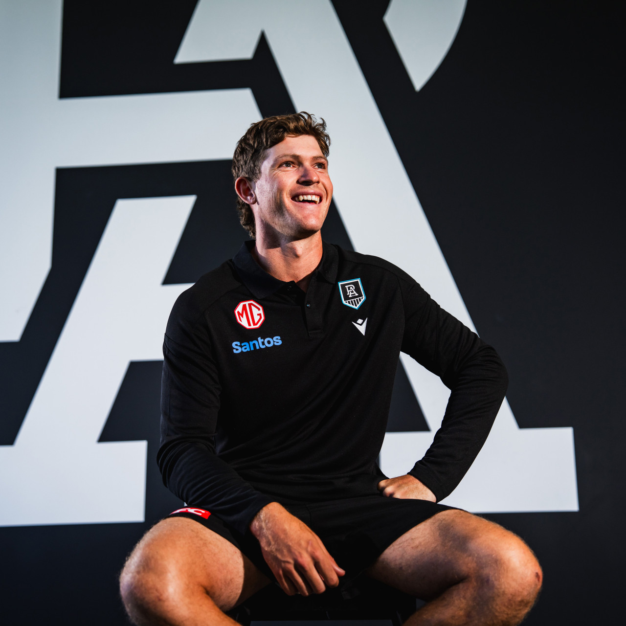 PA Macron 2026 Long Sleeve Travel Polo - Adult - Port Store