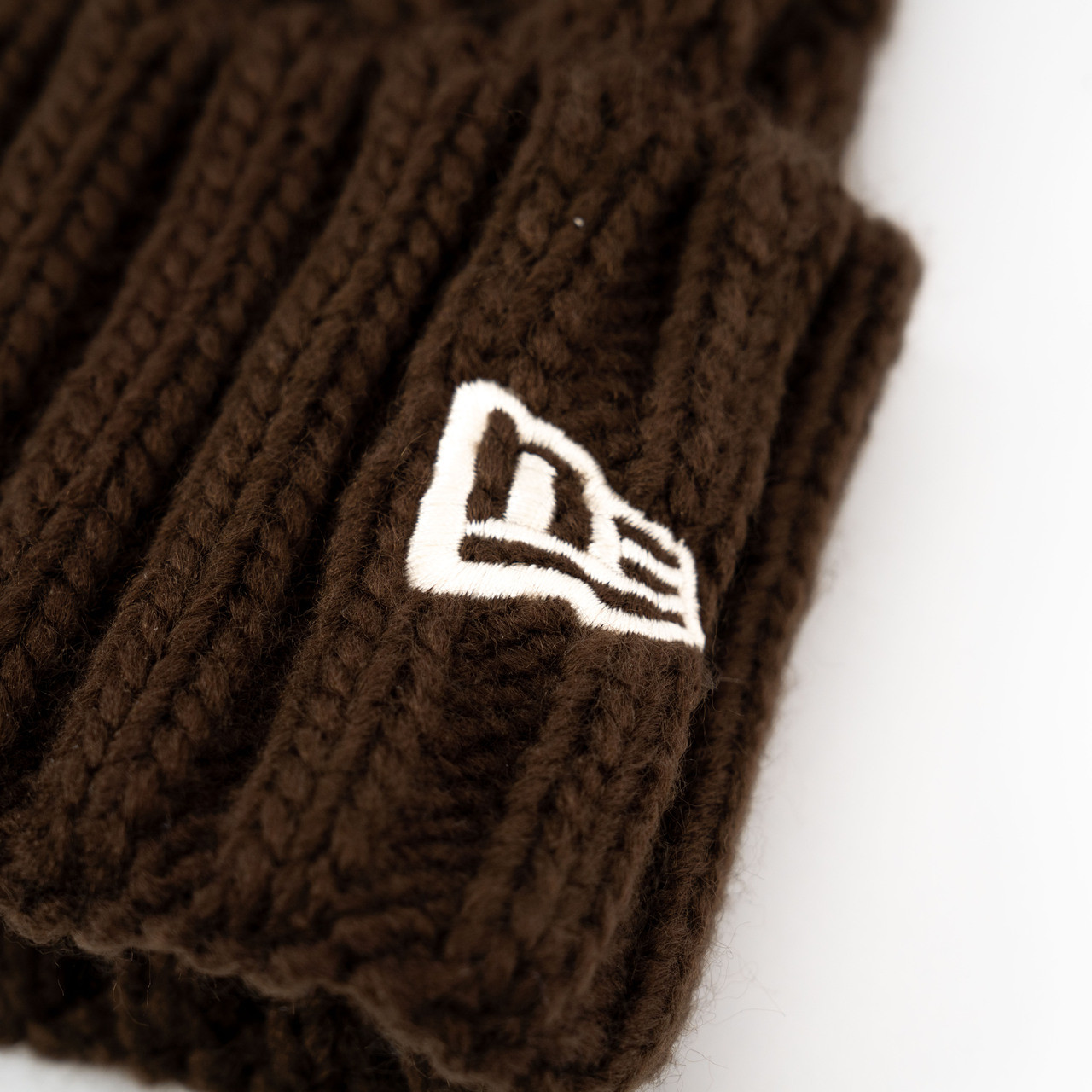 PA New Era Cable Knit Beanie - Brown - Port Store | Official