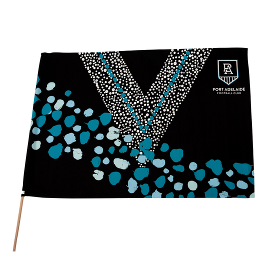 Port Adelaide First Nations Game Day Flag