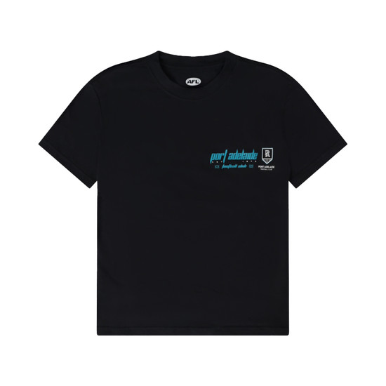 Port Adelaide Kids Graphic Box Fit Tee