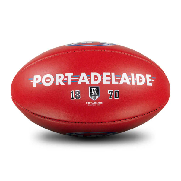 Sherrin AFL Team Leather Ball - Red