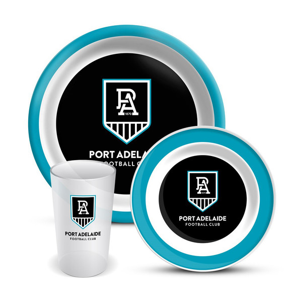 Port Adelaide 3 Piece Dinner Set