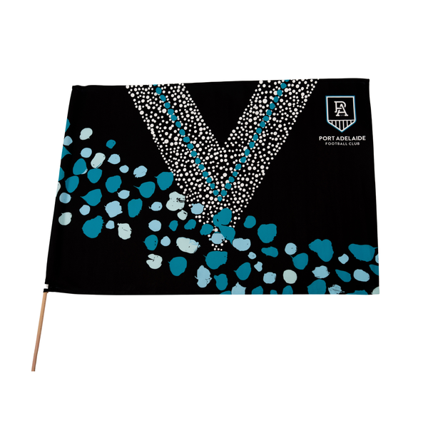 Port Adelaide First Nations Game Day Flag